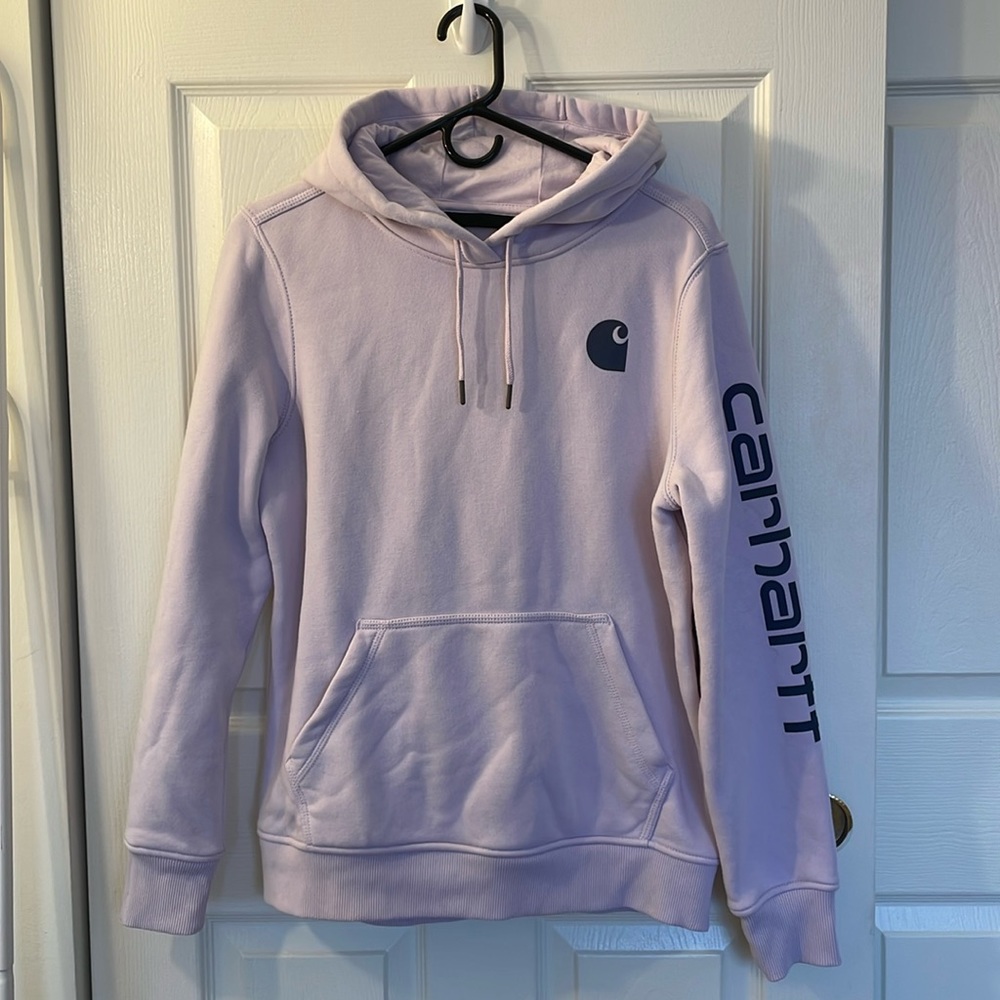 lavender carhartt hoodie